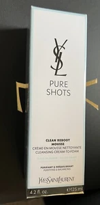 YSL Pure Shots Clean Reboot Mousse 4.2 Fl Oz New & Sealed - Picture 1 of 10