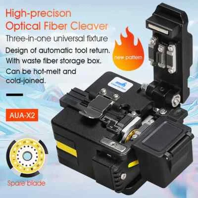 AUA-X2 FTTH Optic Fiber Cleaver Cable Cutting Knife High Precision Cutting Tool - Image 1 of 4