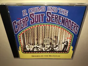 R Robert Crumb and the Cheap Suit Serenaders CD Singin in the Bathtub shanachie - Picture 1 of 5