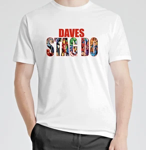 Camiseta Marvel despedida de soltero o gallina camiseta personalizada "TU NOMBRE" camiseta de fiesta para hombre - Imagen 1 de 4