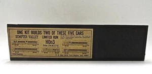 HOn3 Westwood Sumpter Valley Limited Passenger Car Kit Builds 2 of 5 Cars Kit #2 - Picture 1 of 12