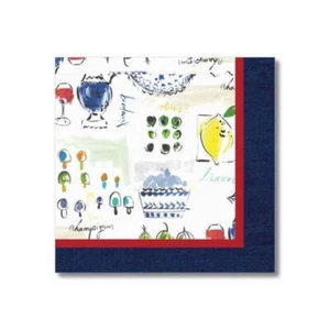 C.R. Gibson Paper Lunch Napkins 20 Count, Provence - Picture 1 of 2