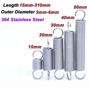 Expansion Spring Tension Extension Expanding Extending Springs Wire Dia 0.5 mm - Picture 1 of 8