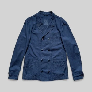 AllSaints Spitalfields Houndstooth Cotton Double-Breasted Blazer – Size 36US/UK - Picture 1 of 13