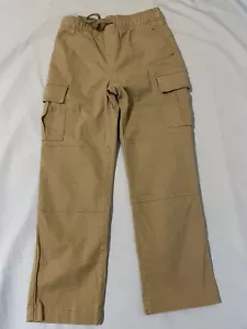 Lands' End Boys Iron Knee Stretch Pull On Cargo Pants - Small (8) - Picture 1 of 12