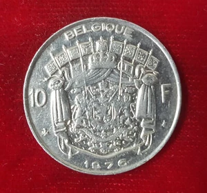10 Franc Francs Belgium 1976 Coin Coin Belgium BELGIQUE Francs - Picture 1 of 2
