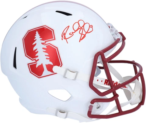Richard Sherman Stanford Cardinal Autographed Schutt Replica Helmet Cover
