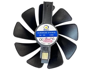 Lüfter FAN CF1015H12D für Sapphire NITRO RX480 Nitro RX 470 RX570 / 580 RX590 - Afbeelding 1 van 6
