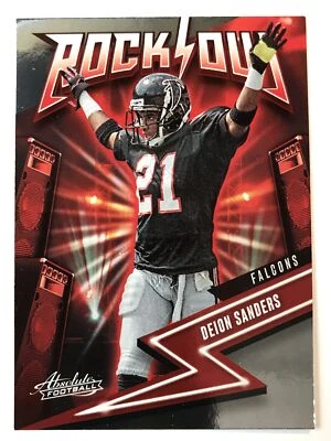 2023 Panini Absolute #5 Deion Sanders Atlanta Falcons - Image 1 of 2