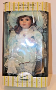 VTG Seymour Mann Doll Green Dress Connoisseur - Picture 1 of 11