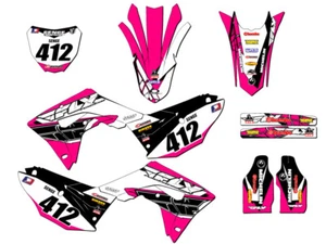 2017-2018 CRF 450 RX 13 FLY Pink Senge Graphics Kit Compatible with Honda - Picture 1 of 10