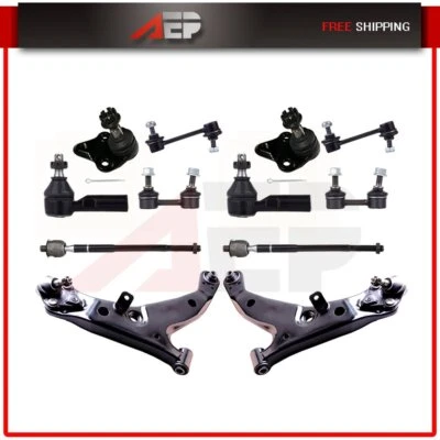 Fit For 1998-2002 Chevrolet Prizm Front Rear Control Arm Ball Joint Sway Bar - Image 1 of 4