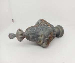 Boule D'escalier Ancienne 17cm En Fonte Maison De Maitre Chateau Manoir - Imagen 1 de 13