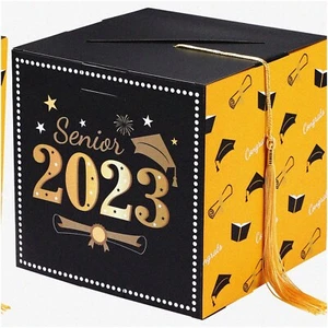 2022 Graduation Celebration Card Box - Congrats Grad Holder for Party Supplies - Picture 1 of 7