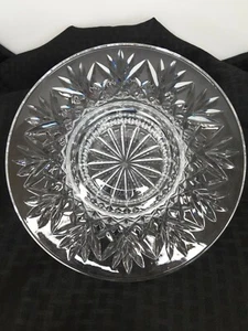 GORGEOUS SIGNED WATERFORD CRYSTAL BETHANY 8" PILLAR CANDLE HOLDER - Picture 1 of 5