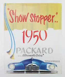 1950 Packard Brochure Show Stopper Unità Ultramatica - Foto 1 di 5