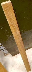 ONE (1) FEQ TEAK TURNING BLANK LATHE BLOCK CARVE WOOD LUMBER 2 X 2 X 31" S - Picture 1 of 1