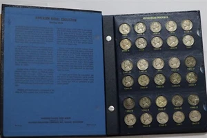 🧭 🇺🇸 USA JEFFERSON COLLECTION(1938-1992) MOSTLY CIRCULATED 146 COINS B65 CG48 - Picture 1 of 12
