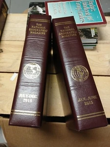 National Geographic Magazine 2015 Complete Year with Slipcases 12 Issues - Picture 1 of 5