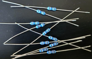 Resistencias axiales de precisión de película metálica 196k ohmios 1/4W 1 % 10 un. ~ NUEVO ~ - Imagen 1 de 1