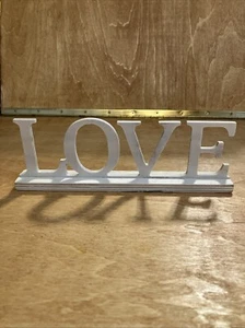 ArtMinds Wooden Word-Love 9 X 3 X 1.25 Inches Unfinished - Picture 1 of 4
