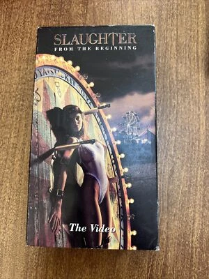 Slaughter - From the Beginning The Video - VHS 1990 Heavy Metal Music Videos - Image 1 of 4