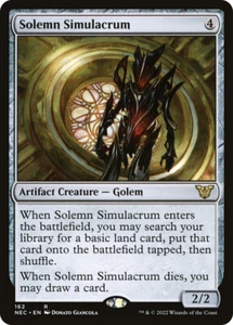 MTG Solemn Simulacrum - Kamigawa: Neon Dynasty Commander #162 - Bild 1 von 1