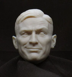 ##6558## CUSTOM RESIN UNPAINTED HEAD SCULPT ACTION FIGURES 1/6 Scale - Foto 1 di 2