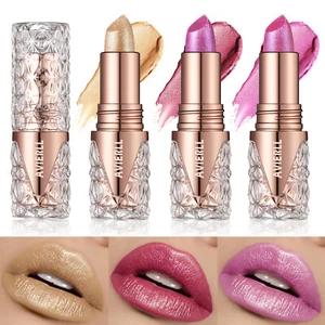 Nuevo lápiz labial Shimmer Pearl impermeable de larga duración a prueba de manchas de brillo maquillaje de labios - Imagen 1 de 21