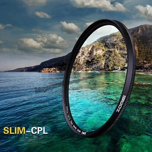 Zomei 72mm Slim CPL CIR-PL MC Circular Polarizer for Camera Lens Nikon Canon - Picture 1 of 10