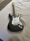 Squier Affinity Stratocaster Electric Guitar Black And White