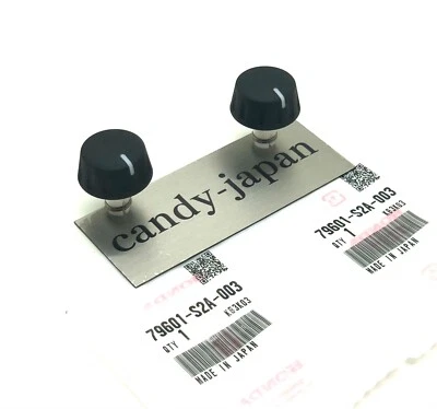 Honda Genuine Knob Dial Heater Control Switch 79601-S2A-003 2 Piece Set JP S2000 - Image 1 of 4