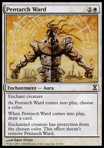 MTG: Pentarch Ward - Time Spiral - Magic Card - Picture 1 of 2