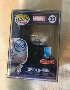Pop! Art Series Marvel 35 Spider-Man Bobble-Head Figurine NEW  - Picture 1 of 5