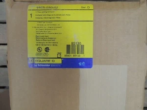 SQUARE D 8903LG20V02 LIGHTING CONTACTOR 2P TYPE 1 ENCLOSURE 120V COIL - Picture 1 of 1