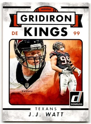 Donruss #290 J.J. Watt 2015 lámina roja Houston Texans Foto 1 de 2