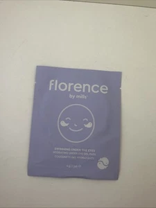 Florence by Mills Swimming Under the Eyes Hydrating Gel Eye Pads 1 Pair - Picture 1 of 2