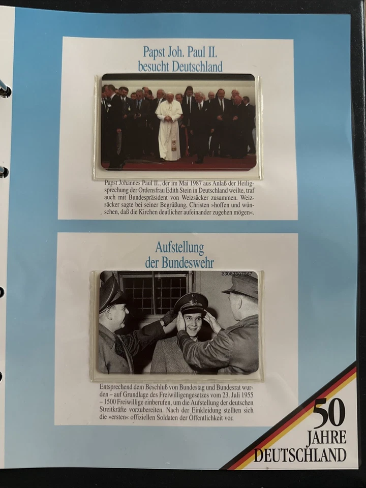 O 174 & O 175 08/93 50 Jahre Deutschland Voll - Bild 1 von 1