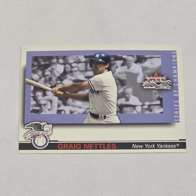 2002 Fleer Fall Classic Graig Nettles  11 Of 19 SC - Image 1 of 3