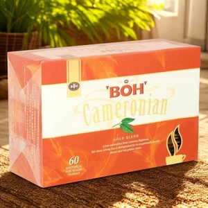 BOH Plantation Cameronian Gold Blend Tea 60 teabags Foil Sealed Malaysia Cameron - Picture 1 of 6