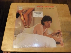 1985 Mick Jagger LP VINYL Shes The Boss EX/NM W/HYPE CELLO ROLLING STONES MUSIC - Picture 1 of 8