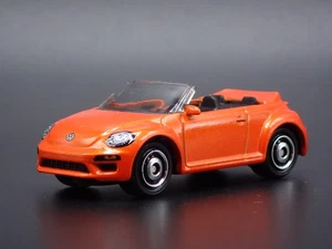 Modello Auto Diecast In Scala 1:64 Volkswagen Beetle Bug Cabriolet Org 2011-2019 - Foto 1 di 7