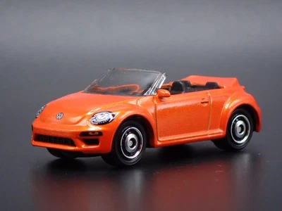 Modello Auto Diecast In Scala 1:64 Volkswagen Beetle Bug Cabriolet Org 2011-2019 - Immagine 1 di 4