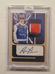 2025 Turn Four NASCAR Ryan Preece #MA-RPC Memorabilia Autograph Blue 44/49 - Picture 1 of 2