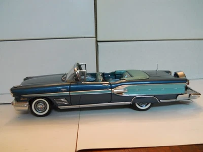 1958 Pontiac Bonneville Convertible,  Diecast Car, 1/24 By Danbury Mint - Image 1 of 4