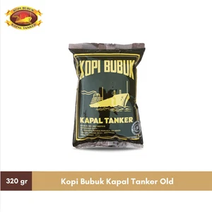 Kapal Tanker Old Coffee Powder 320g – Premium Indonesian Ground Coffee Robusta - Picture 1 of 5