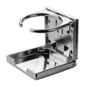 4 x Getränkehalter Flaschenhalter Dosenhalter Set Chrom für Tischfußball Kicker - Bild 1 von 5