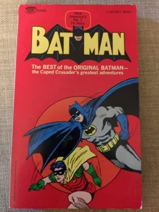 BATMAN THE BEST OF THE ORIGINAL BATMAN 1st Ed 1966 Vintage Book - Picture 1 of 6