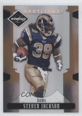 2008 Leaf Limited Spotlight Bronze /125 Steven Jackson #90 - Image 1 of 2