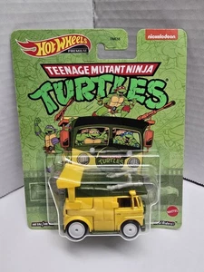 Hot Wheels Premium TMNT Party Wagon Teenage Mutant Ninja Turtles Mattel New! - Picture 1 of 4